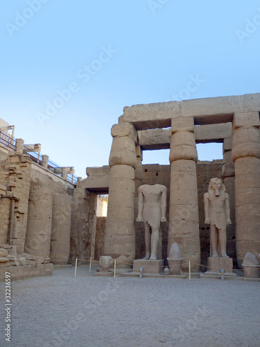 The Temple Complex at Luxor in Egypt