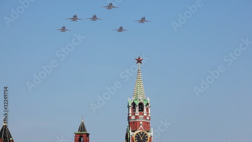 Planes over Red Square