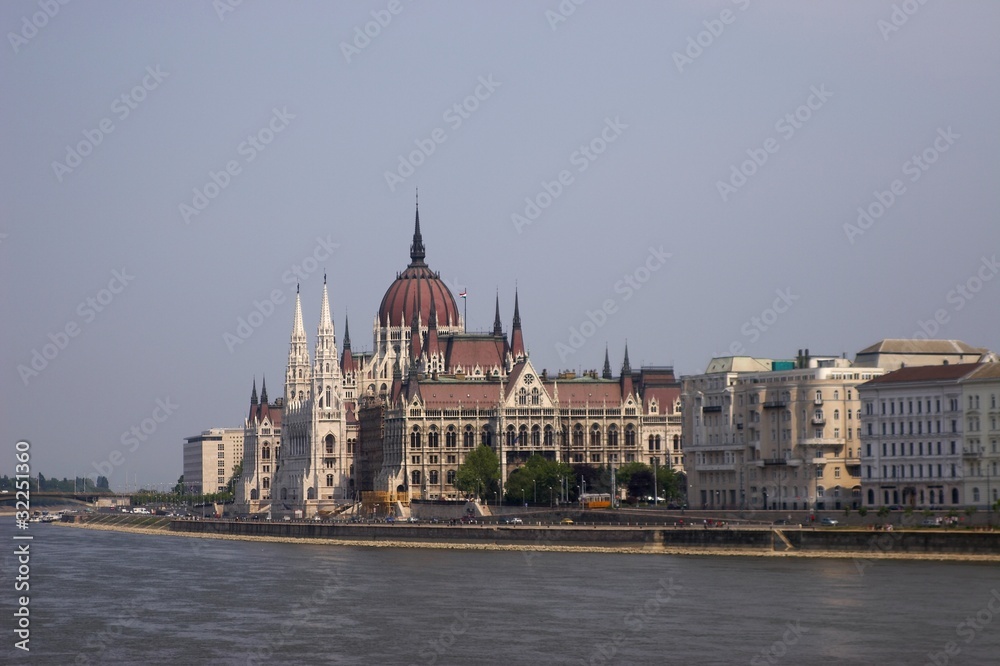 Budapeszt - widok Parlamentu