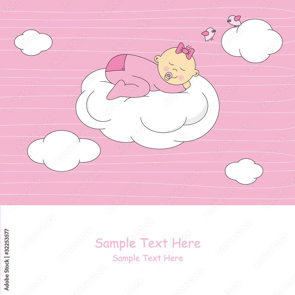 baby girl sleeping on the moon baby girl sleeping on the moon
