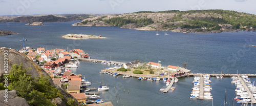 sweden idyllic with view to the archipelago photo