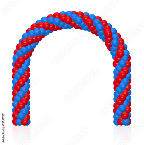 arch of balloons