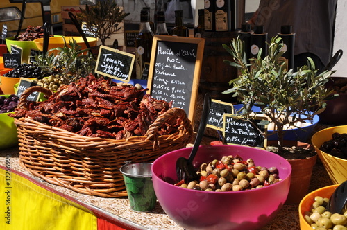 Marktstand Provence photo