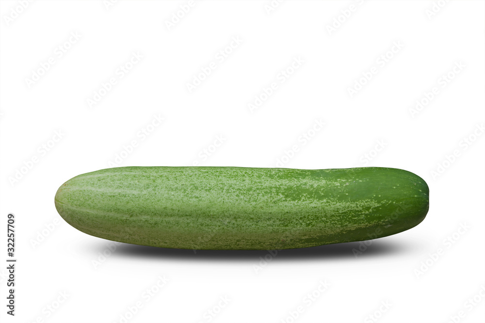 Cucumber on white Cucumber on white