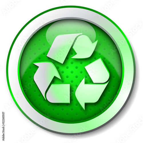 Recycle icon photo