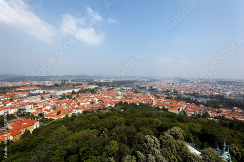 Prag, Übersicht von der Sternwarte aus