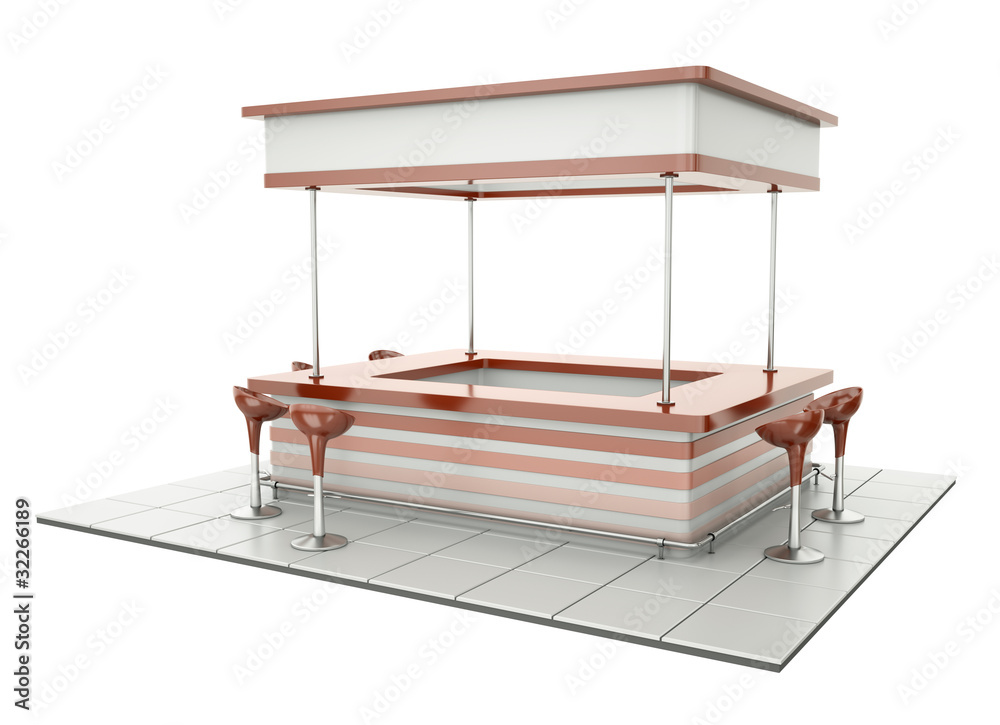 Bistro counter or tradeshow tasting stand Bistro counter or tradeshow tasting stand
