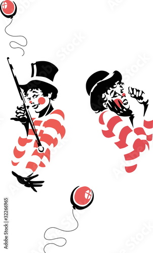 Mime Artist Illustration