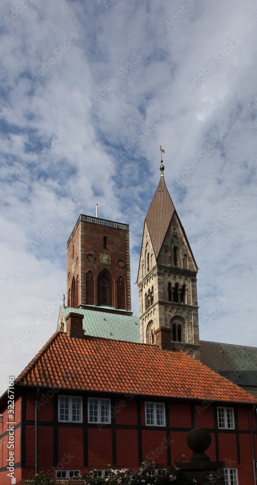 Obraz premium Ribe Stadt in Dänemark