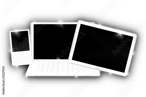 Laptop, Tablet-Computer, Mo...