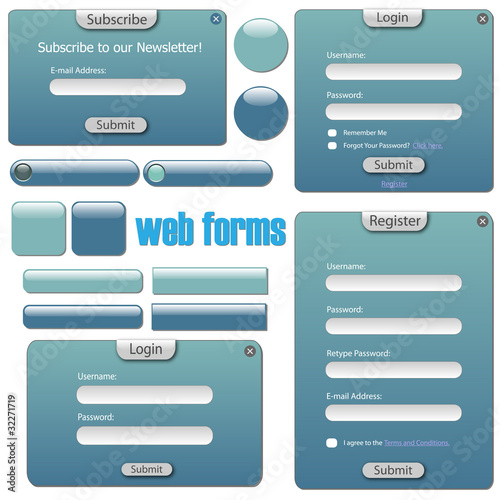 Blue Web Template