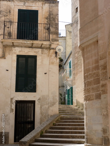 vicolo con scalini a Ragusa Ibla photo