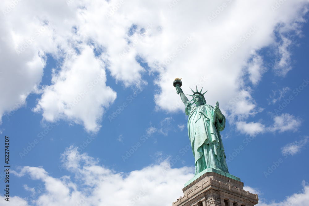 Fototapeta premium Statue of Liberty on Liberty Island in New York City