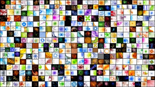 fractal collage