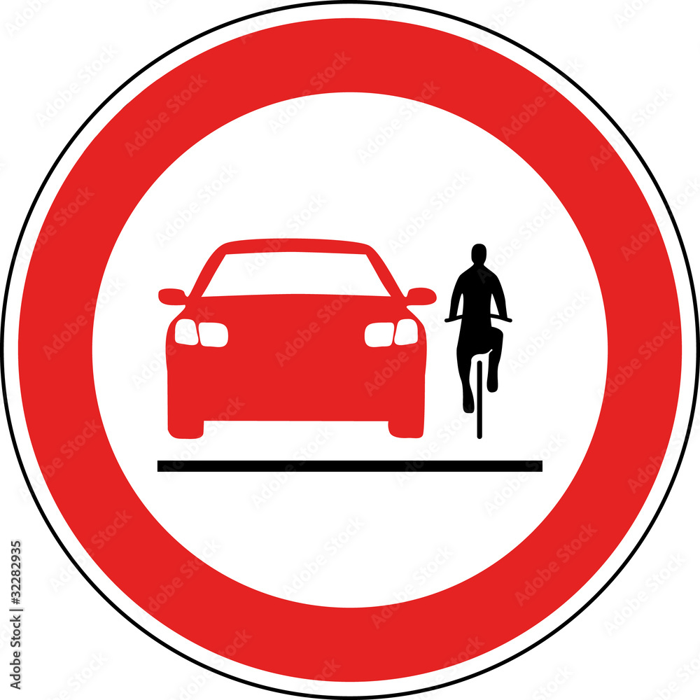 Radfahrer überholen verboten Radfahrer überholen verboten