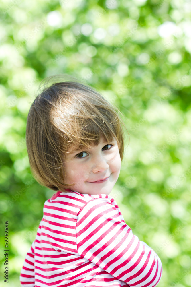 little girl on grass little girl on grass