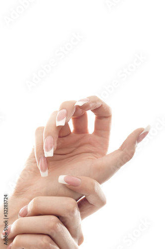 Obraz na plátně Portrait of a pair of hands.