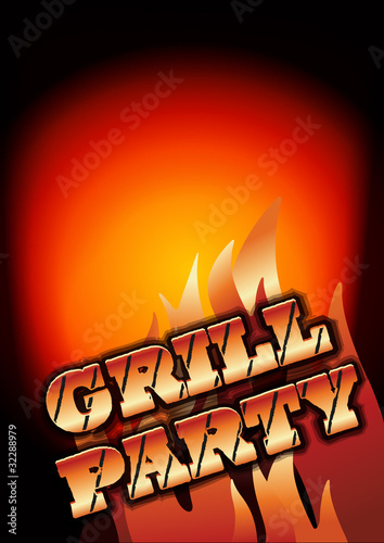 Grillparty Hintergrund