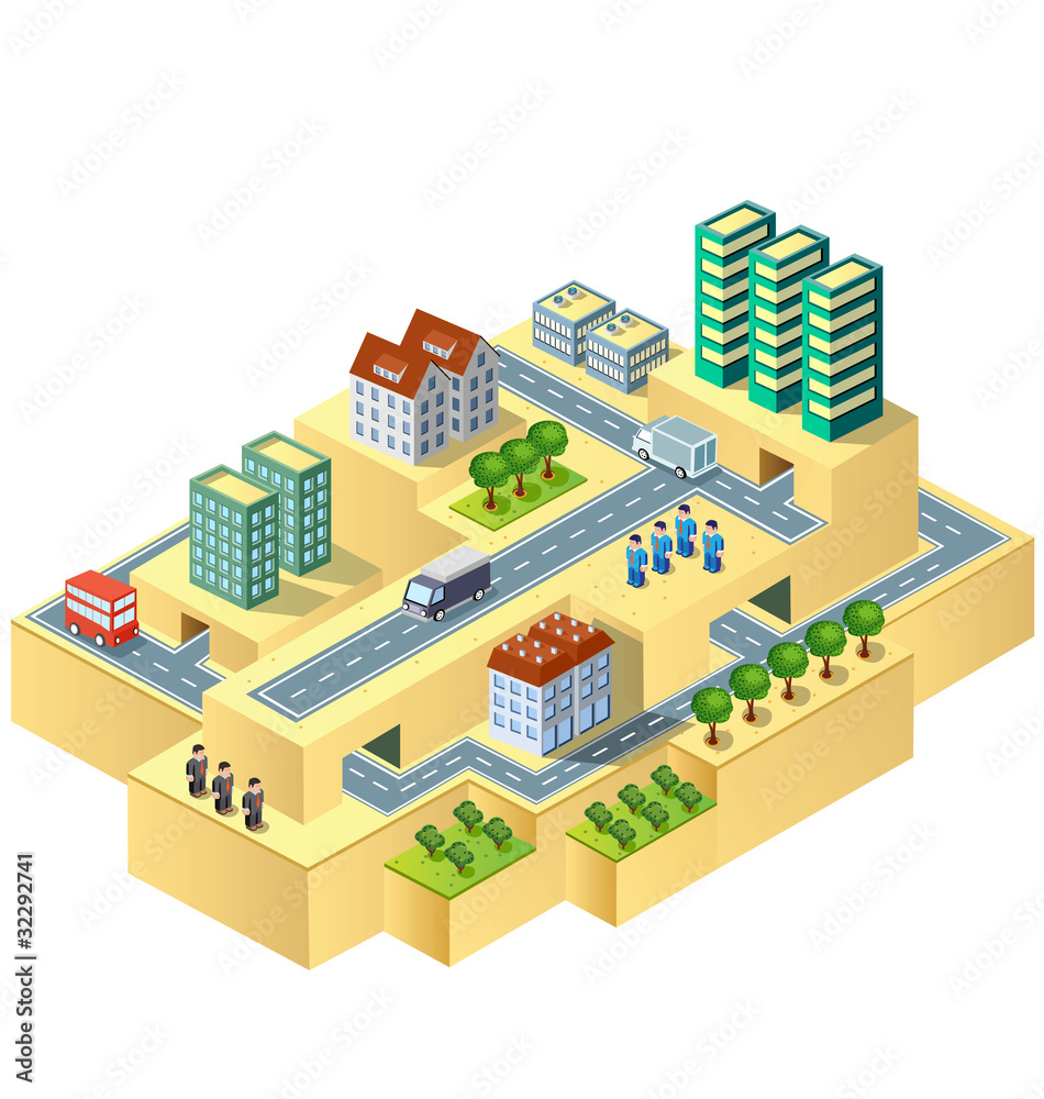 Isometric city Isometric city