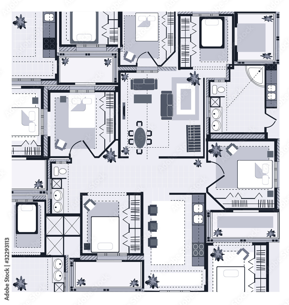 Plan apartments Plan apartments