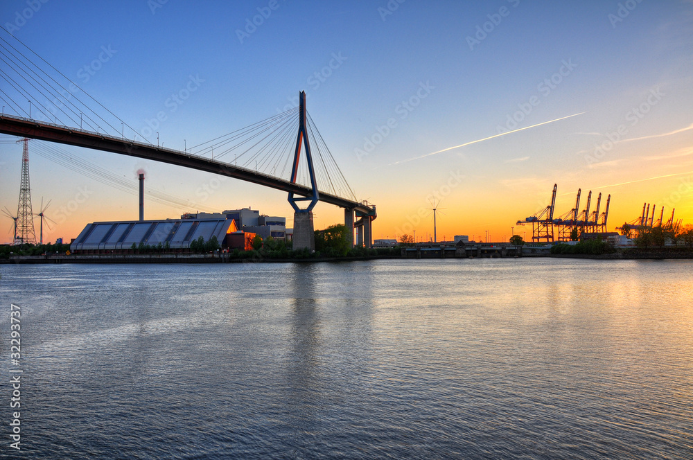 Fototapeta premium Köhlbrandbrücke