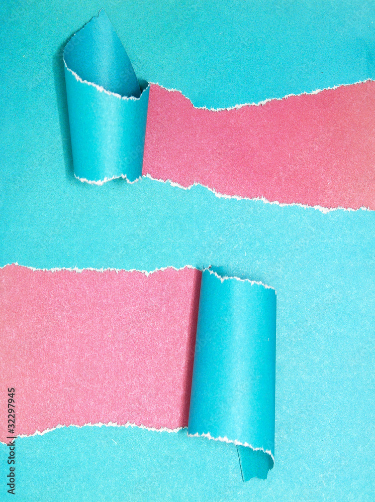 Obraz premium torn paper
