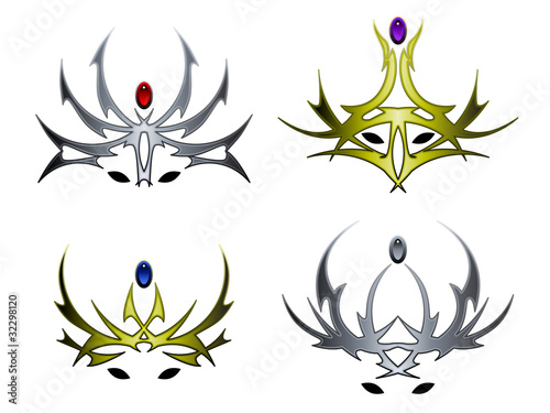 Wicked crown designs