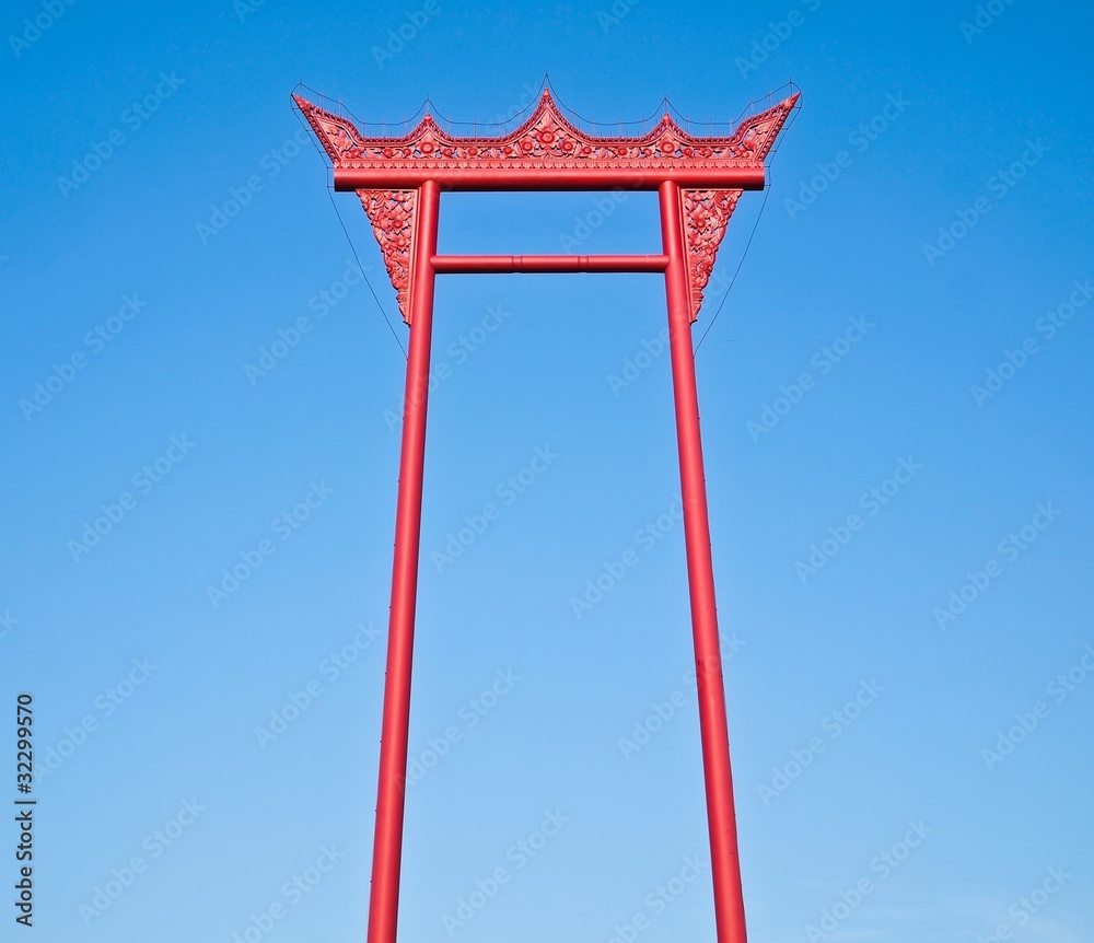 The Giant Swing (Sao Ching Cha) in Thailand The Giant Swing (Sao Ching Cha) in Thailand