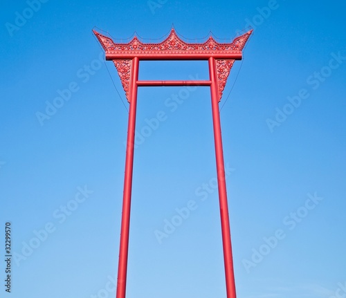 The Giant Swing (Sao Ching Cha) in Thailand