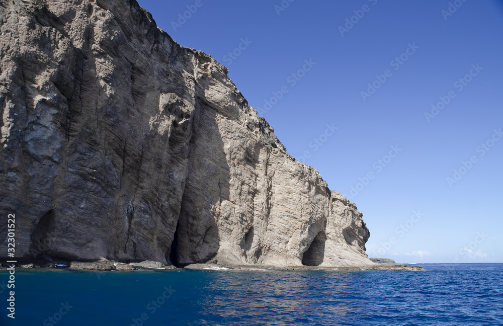 Cliff by the sea