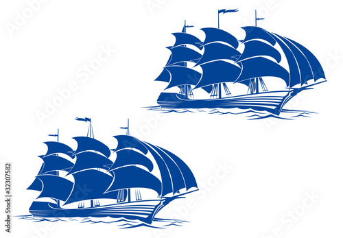 Brigantine ship