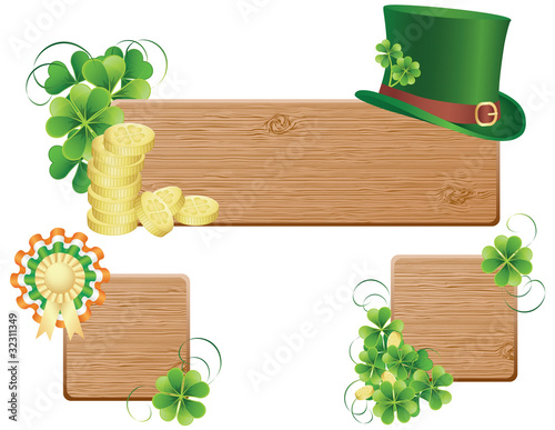 Saint Patrick's day banners