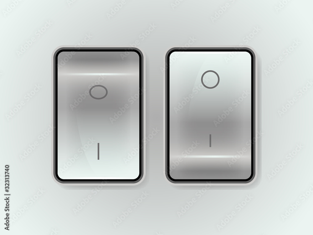 icon on off switch on a background. EPS10, transparency icon on off switch on a background. EPS10, transparency