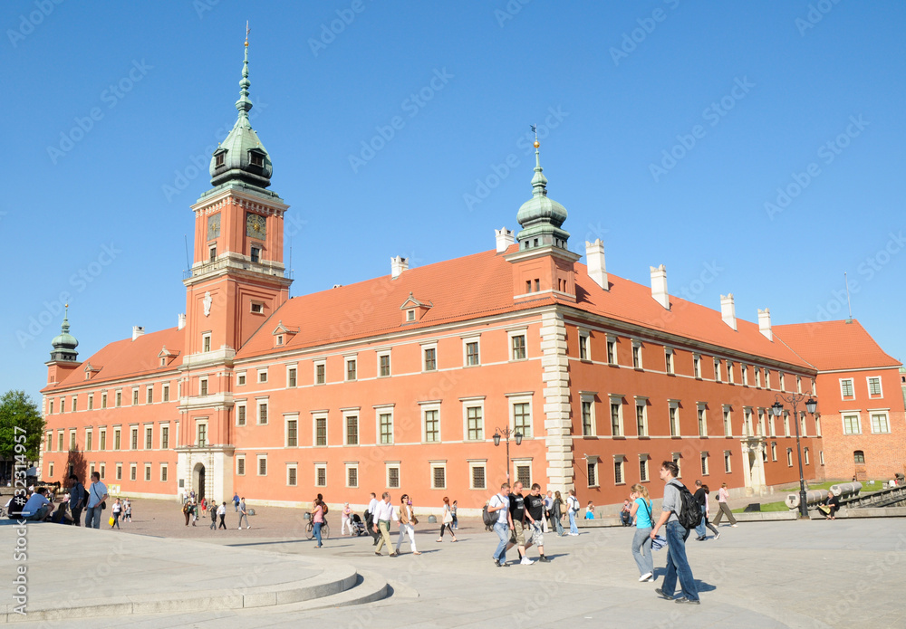 Obraz premium Royal Castle in Warsaw, Poland