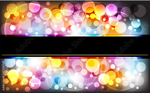 Abstract lights background.