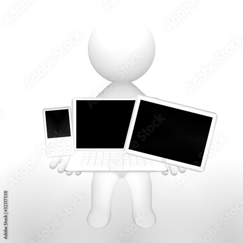 human holding - tablet comp...