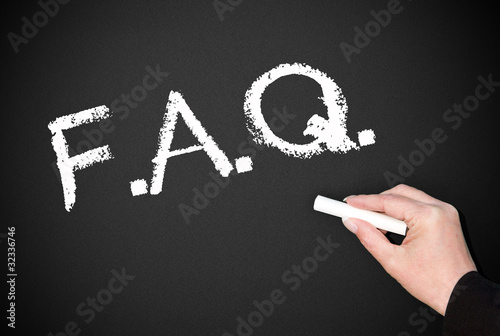 FAQ Frequently Asked Questions photo
