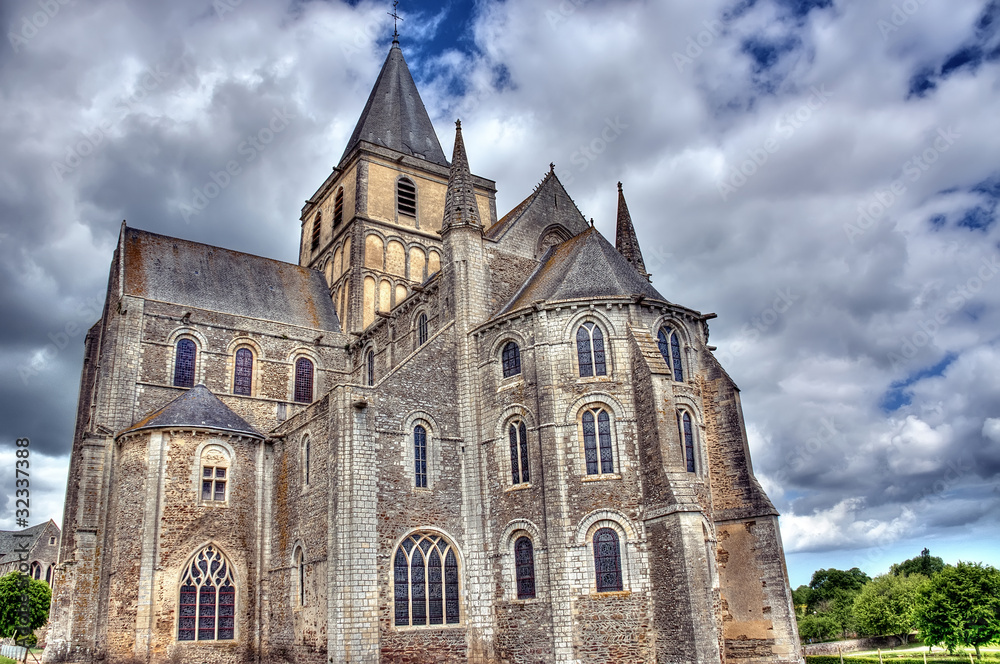 HDR de l'abbaye de Cerisy-La-Forêt