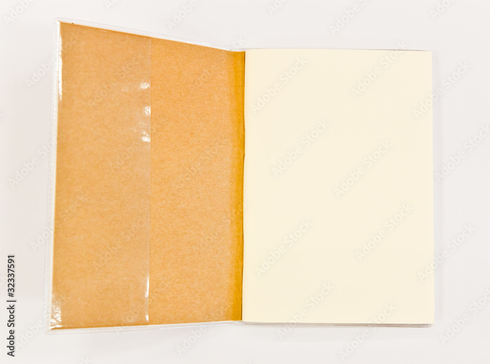Fototapeta premium Books on white background