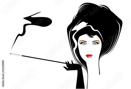 hairstyle, fashion woman