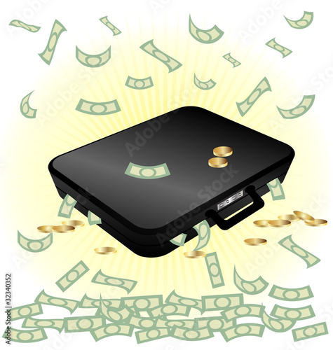 case and money