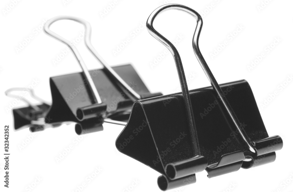 Three paper clip composiotion. Three paper clip composiotion.
