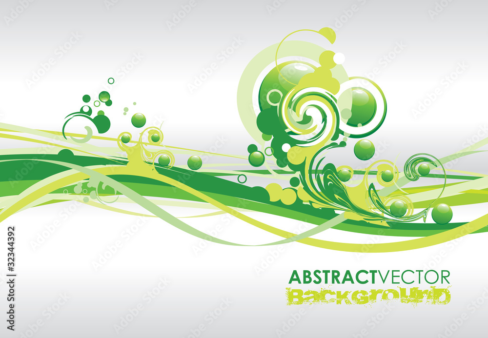 a abstract green spiral line background a abstract green spiral line background