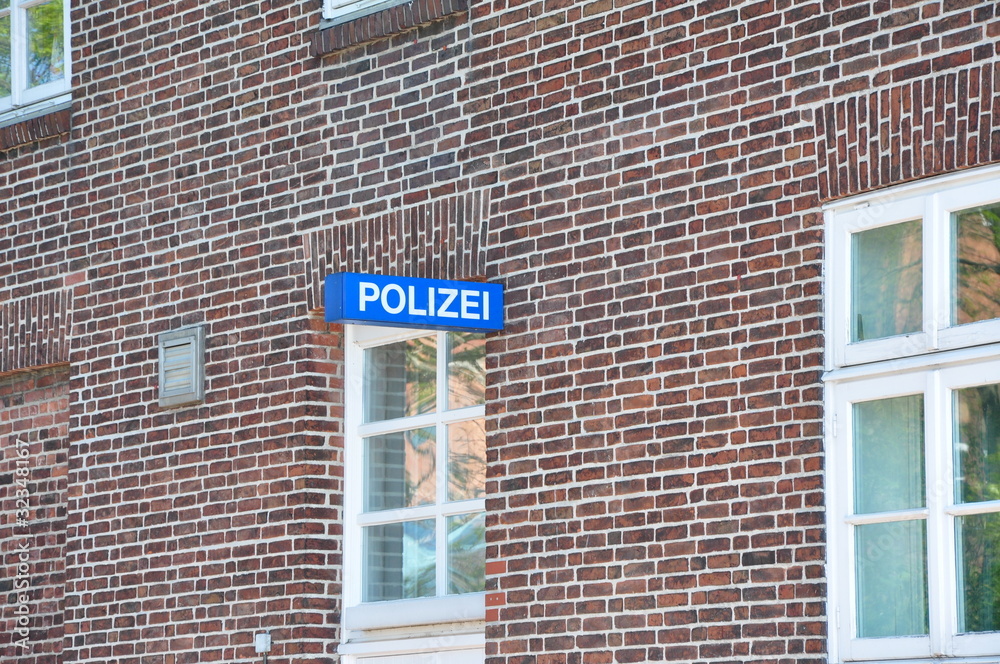 Obraz premium Polizeiwaache