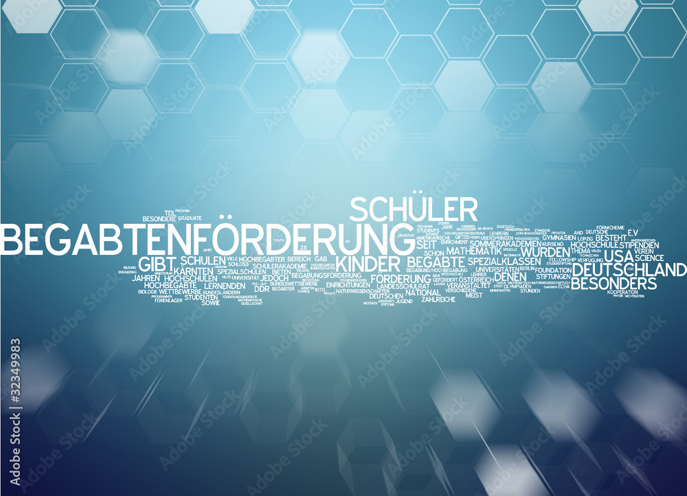 Obraz premium Begabtenförderung