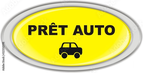 bouton prêt auto