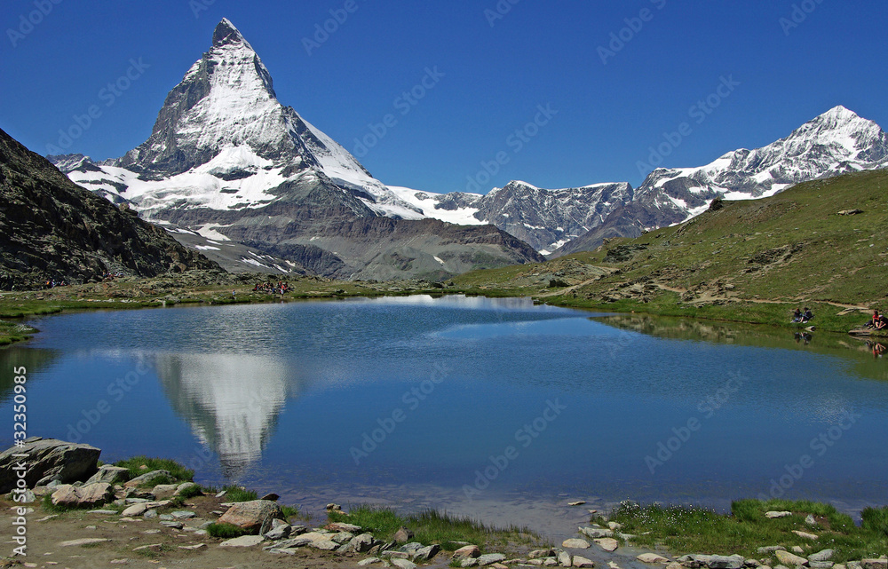 Wandern rund ums Matterhorn - Riffelsee