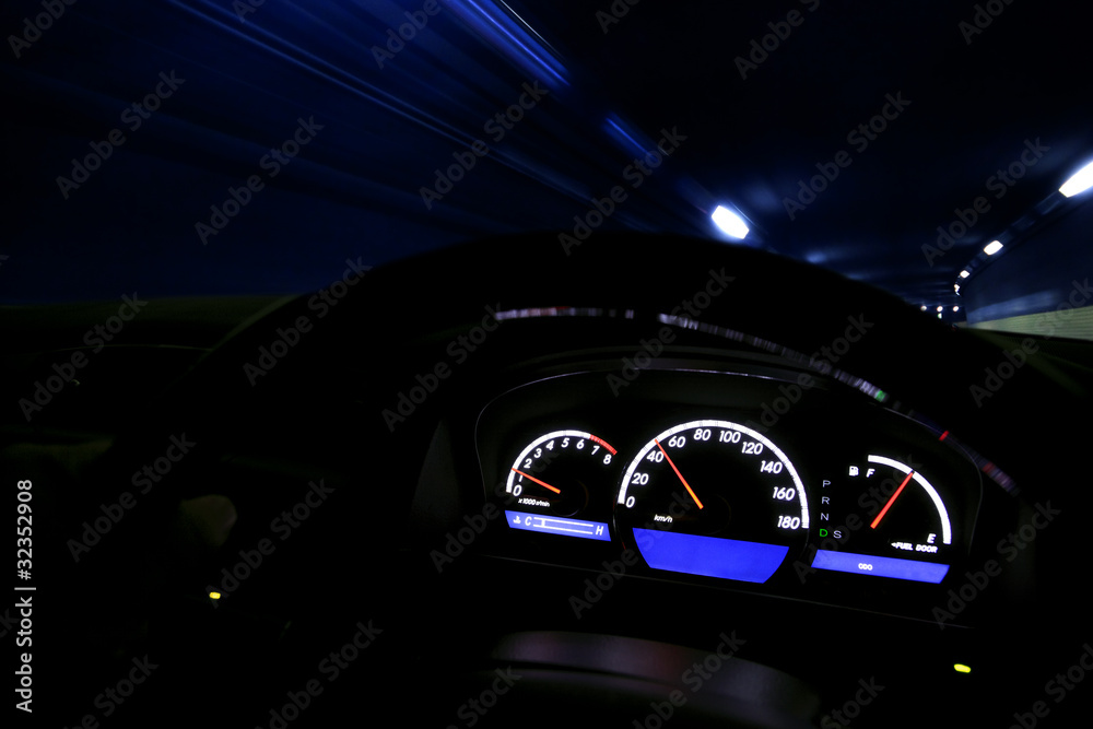 Drive fast at night Drive fast at night