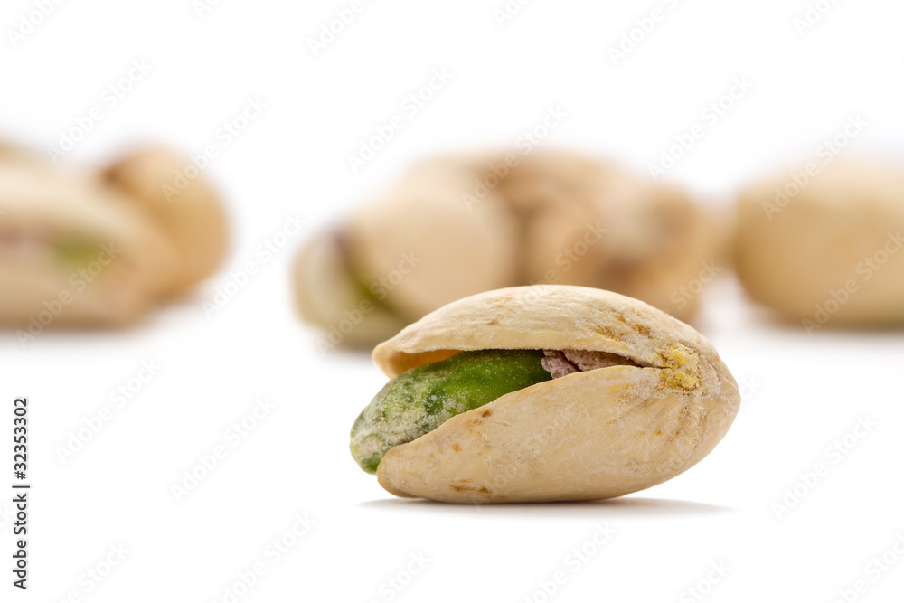 Fototapeta premium Pistachio Nuts (Pistacia vera)