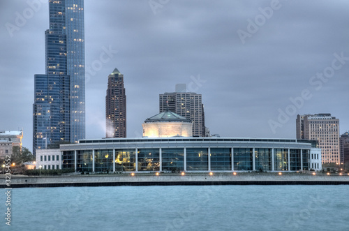 HDR of Shedd Aquarium in Chicago photo